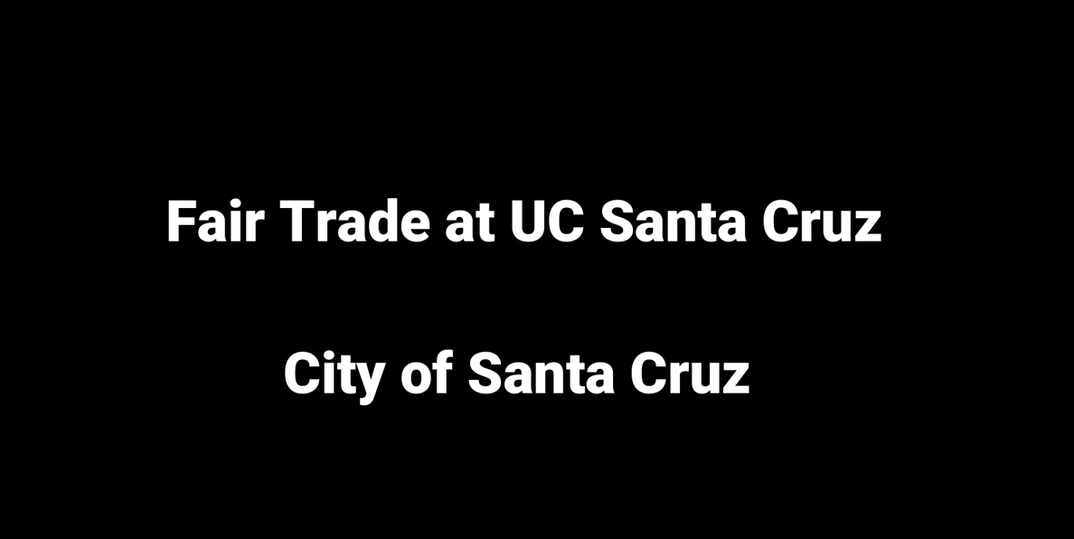 Fair Trade at UC Santa Cruz