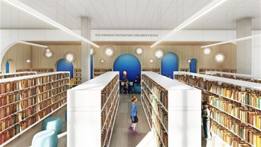 Library interior