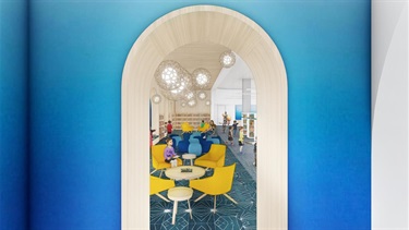 Library interior