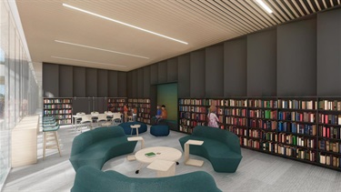 Library interior