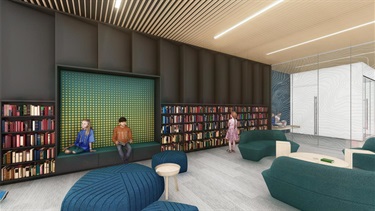 Library interior