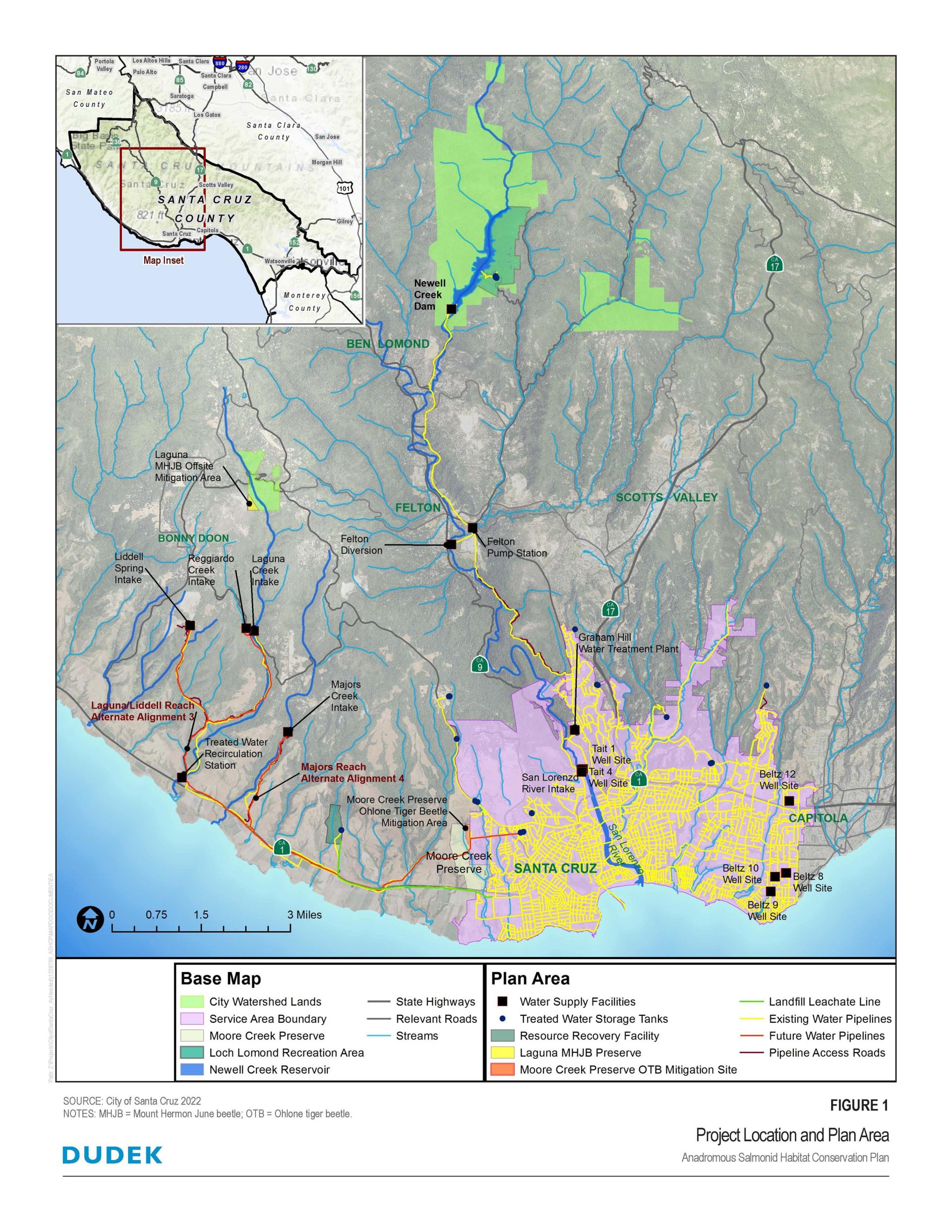 Map of project area