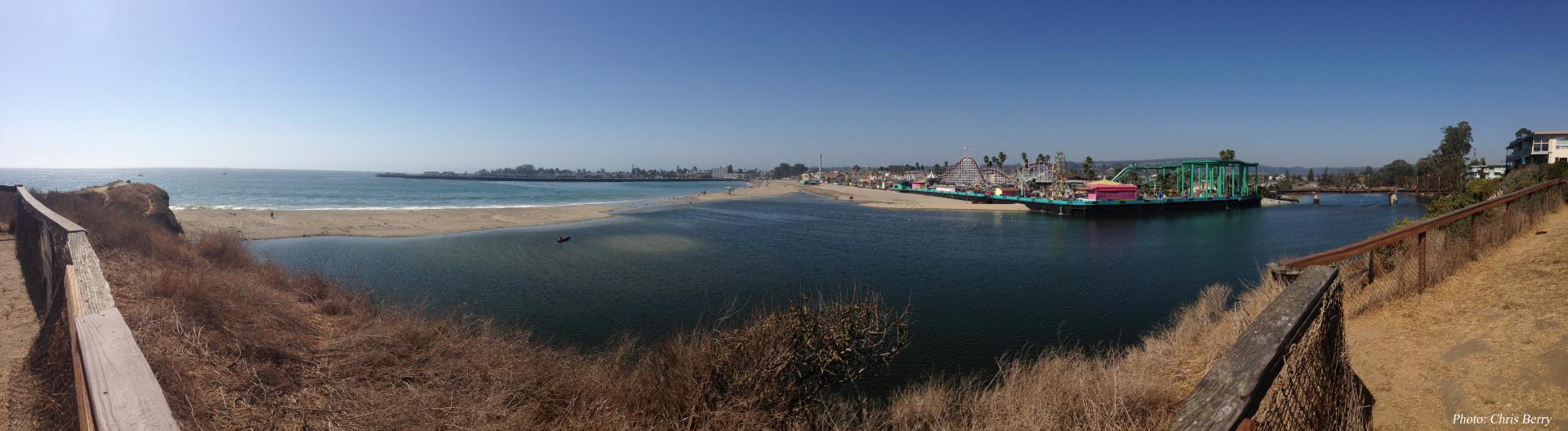 San Lorenzo River lagoon October 2017